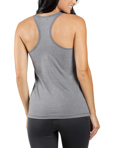 Camiseta sin mangas de algodón sostenible de alta calidad para mujer, camiseta sin mangas negra gris blanca para mujer, chaleco sin mangas para mujer - Product Image 5