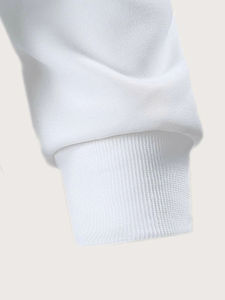 Fabrication de vêtements sur mesure, sweat à capuche imprimé en relief 3d, sweatshirts à capuche et sweatshirts unisexes en coton épais et vierge Boxy - Product Image 4