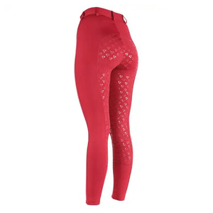 Mallas ajustadas para montar a caballo de asiento completo para mujer, ropa ecuestre de secado rápido, precio al por mayor, mallas ecuestres - Product Image 6