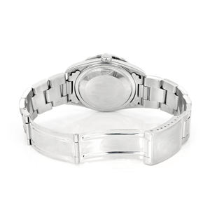 Reloj de Cuarzo para Hombre, Moderno, con Esfera de Cristal con Incrustaciones de Diamantes Moissanite VVS, Acero Inoxidable - Product Image 4