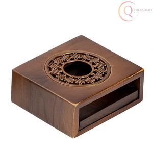 Premium Quality Religious Wooden <b>Incense</b> Burner <b>Box</b> Lid Ash Catcher 100% Natural Durable for Safe Clean Peaceful Fragrance - Product Image 6