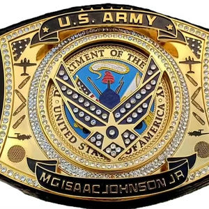 Cinturones de campeonato personalizados Trofeos Medallas y premios El símbolo definitivo de Victoria y excelencia Cinturones de Campeonato - Product Image 1