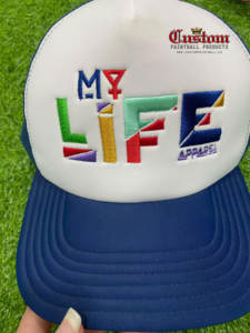 หมวกเบสบอลกลางแจ้งกันน้ำแฟชั่นสำหรับผู้ชายหมวกผ้าฝ้ายปักโลโก้สำหรับปาร์ตี้ชายหาด - Product Image 2