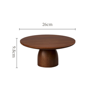 ถาดเสิร์ฟไม้สำหรับร้านอาหาร คาเฟ่ โรงแรม และใช้ในบ้านสำหรับของหวาน - Product Image 4