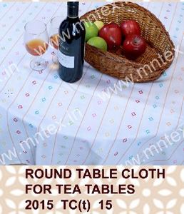 Nappe imprimée en Poly coton 100% lavable, fabricants bon marché, vente en gros, hôtel, Restaurant, rectangle, maison, Banquet industriel - Product Image 6