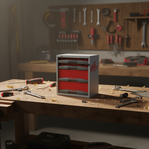 Armoires à outils Usag avec boîtes et tiroirs Composition pratique pour l'organisation et le rangement - Product Image 3