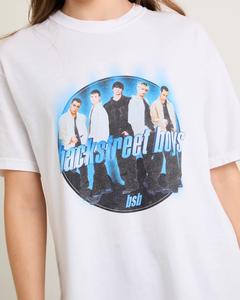 Backstreet Boys Oversized Summer Eco-Friendly Print Streetwear <b>T</b>-<b>Shirt</b> <b>for</b> <b>Women</b> - Product Image 1