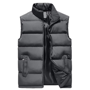 Veste matelassée sans manches avec logo personnalisé, intérieur en toile attrayant, manteau d'hiver matelassé, nouvelle arrivée, OEM, étiquette privée, décontracté - Product Image 4