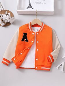 Varsity <b>Jackets</b> in multi Color With Customized Embroidery Winter Wear <b>Boys</b> Children <b>Jackets</b> - Product Image 4