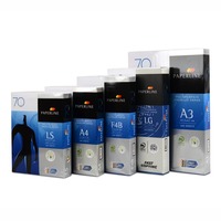 Papel de Copia A4 Económico, 80 g/m², Alta Calidad, 100% Pulpa de Madera Virgen, Blanco Puro, 500 Hojas/Resma, para Uso en Oficina y Fotocopias