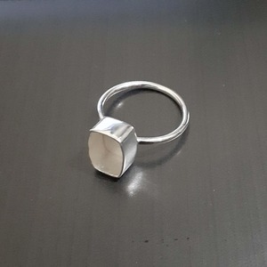 Anillo Rectangular de Plata de Ley 925 Auténtica Hecho a Mano 2025, Base para Anillo en Blanco de 6x4 mm a 25x20 mm, Suministros para Fabricación de Joyería DIY - Product Image 4