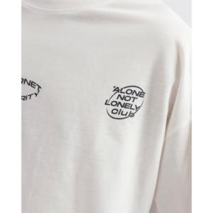 Camiseta de Celebridad de Internet, 100% Algodón Jersey, Transpirable, Casual, Oversize, Ajuste Holgado, Logo Sólido, Diseño Liso de Corte Corto - Product Image 6
