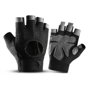 Gants d'haltérophilie professionnels avec protection des doigts et poignée de paume rembourrée en mousse pour la salle de sport - Product Image 3