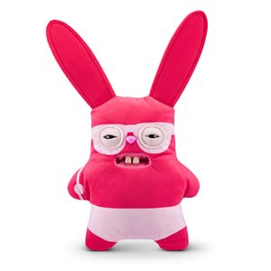 Fuggler Vacay Vibes โดย ZURU, ตุ๊กตาสัตว์ประหลาดตลกขบขัน, ตุ๊กตาขนนุ่ม, ของสะสม, ของเล่น (กระต่ายดุร้าย - สีแดง) - Product Image 1