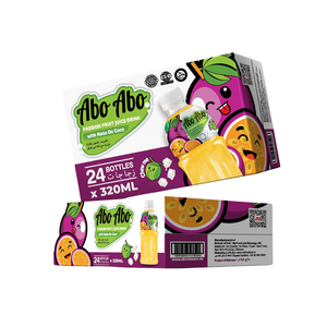 Botella de bebida con sabor personalizado Abo para gelatina de coco y jugo de maracuyá OEM y etiqueta privada disponible. - Product Image 2