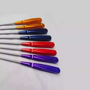 Juego de cureta de hueso Cervical de acero inoxidable Manual de 8 piezas, Kit de instrumentos quirúrgicos ortopédicos de columna vertebral, certificado CE Clase II - Product Image 1