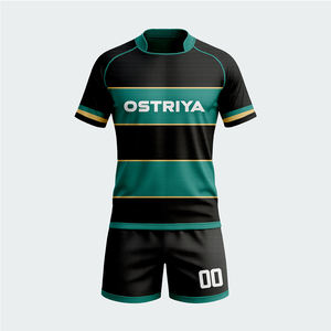 ชุดวอลเลย์บอลวัสดุโพลีเอสเตอร์100% ชุดวอลเลย์บอลพิมพ์โลโก้ได้ตามต้องการ - Product Image 6