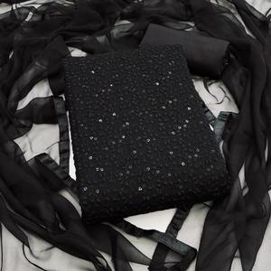 Traje de Fiesta Indio y Pakistaní de Diseñador con Pantalón y Dupatta Rojo Talla M Elegante para Ocasiones Especiales - Product Image 1