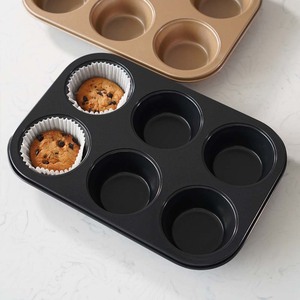 Teglia Quadrata in Ferro per Muffin da 6 Porzioni - Lavabile in Lavastoviglie, Senza BPA, Sicura per Alimenti - 26x18x3cm AZ-5364 Spedizione Solo in Messico - Product Image 5