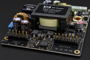 Fuente de Alimentación Conmutada AC/DC de Perfil Ultrabajo ULP180-0024 180W 24V 7.5A con Entrada Universal para Uso Industrial - Product Image 3