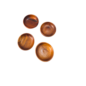 Cuencos de madera natural ecológicos para uso diario y entretenimiento en fiestas para servir ensaladas y decoración - Product Image 5