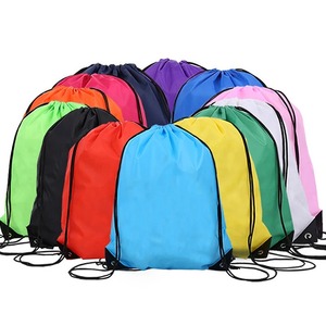 <b>Men</b> Women Sports Gym <b>Bag</b> Waterproof Foldable Drawstring Closure Bundle Pocket Backpack <b>for</b> Fitness Hiking Camping Polyester - Product Image 1