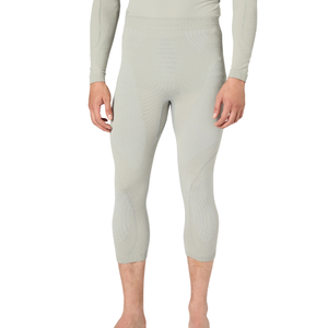 Mens Compression Capri <b>Trousers</b> muscle support three quarter leggings for gym <b>training</b> running workout stretch fit - Product Image 3