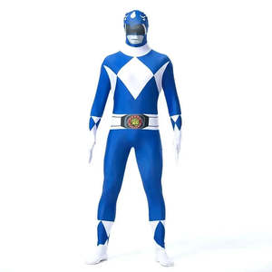 Disfraz de Cosplay de Mighty Morphin Power Ranger, Traje Heroico Inspirado en Superhéroes - Product Image 2