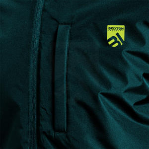 OEM impermeable chaqueta de invierno con capucha para los hombres cortavientos prendas de vestir exteriores con bolsillos con cremallera y marca personalizada - Product Image 4