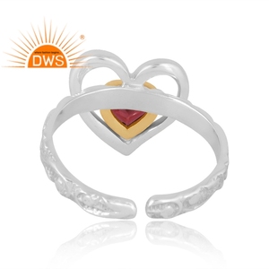 Anillo de piedras preciosas de amatista verde Natural de plata de ley de diseño increíble, joyería de diseño personalizado para mujer, regalo para ella - Product Image 2