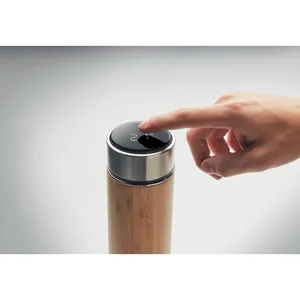 Thermos Panay 480ml en bambou, vaisselle intelligente, durable et écologique, merchandising - Product Image 1