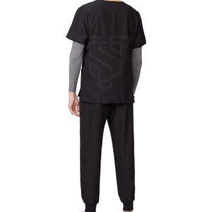 Tenues d'infirmière unisexes personnalisables de haute qualité, respirantes et tendance, en spandex, uniformes d'hôpital, best-sellers - Product Image 3