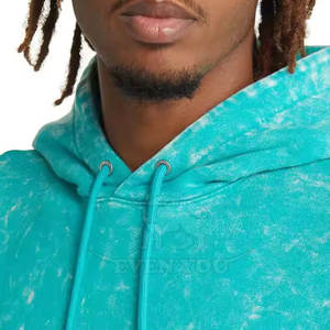 Sudaderas con capucha de alta calidad para hombre, estilo streetwear, con lavado ácido, de corte holgado. - Product Image 6