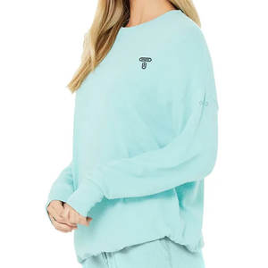 สเวตเชิ้ตแขนยาวสำหรับผู้หญิงเสื้อสเวตเชิ้ตปักลายสำหรับผู้ใหญ่แห้งเร็วสวมใส่สบาย - Product Image 2