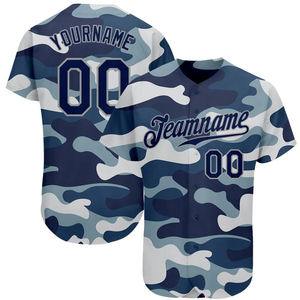 Diseño de color personalizado Jersey de béisbol Nuevo diseño Camisetas de béisbol Uniforme deportivo - Product Image 1