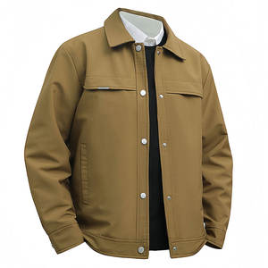 Chaqueta Cortavientos Ecológica Casual de Moda para Hombre, Delgada, Ajustada, con Cierre de Cremallera, Servicio OEM - Product Image 6