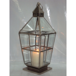 เพชรรูปออกแบบพรีเมี่ยมที่มีคุณภาพในแบบฉบับโลหะและแก้วโคมไฟมาใหม่โคมไฟเทียนในราคาขายส่ง - Product Image 5