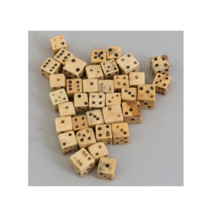 Dés de jeu en os solide fabricant fait à la main dernière conception 100% dés de jeu en os faits à la main divertissement jeux de Sport produit chaud - Product Image 6