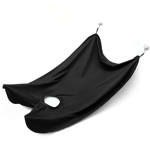 Tablier en coton pour homme, logo personnalisé, style coréen de haute qualité, bavoir réutilisable, écologique, imperméable, utilisation polyvalente - Product Image 6