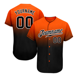Cómodas camisetas de béisbol transpirables de secado rápido poliéster hecho a medida para jóvenes hombres mujeres equipo deportivo Jersey - Product Image 3