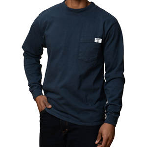 Dernier modèle T-shirt de sport à manches longues pour hommes 100% coton Logo personnalisé quantité minimale de commande bas Stock en gros uni - Product Image 3