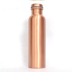 Botella de Agua de Cobre de Buena Calidad para Beber, Diseño a Prueba de Fugas para el Hogar, Oficina, Yoga, Gimnasio, Viajes y Uso Diario - Product Image 4
