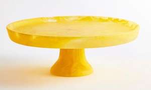 Base para Pastel de Resina Ecológica Hecha a Mano de Lujo, Color Personalizado, Acabado Brillante Elegante para Exhibición de Postres en Bodas y Fiestas de Cumpleaños - Product Image 3