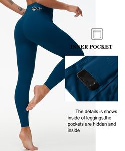 Nouveau Leggings de Yoga taille haute pour femmes décontracté Scrunch bout à bout vêtements d'entraînement respirant Leggings de Fitness pour une utilisation en salle de sport d'hiver - Product Image 5