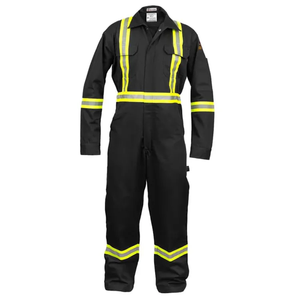 Vêtements de travail industriels unisexes, respirants, durables, en Oxford renforcé, haute visibilité, résistants au feu, en polyester, veste et pantalon - Product Image 6