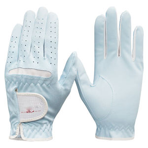Gants de golf à logo personnalisé impression par sublimation de camouflage main gauche gants de golf en cuir de mouton Cabretta complet - Product Image 2