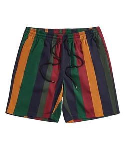 กางเกงขาสั้นบาสเก็ตบอลแบบวินเทจของผู้ชายกางเกงขาสั้นบาสเก็ตบอล100% โพลีเอสเตอร์สไตล์ลำลองฤดูร้อนทึบสองด้านลึกมีบริการ OEM - Product Image 1