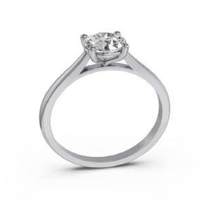 Super Quality VS Lab Grown Diamond 10K Oro y oro blanco Anillo de mujer para regalo de boda EF Clarity - Product Image 1