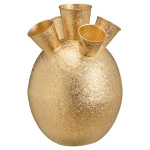 Vase à fleurs en métal de vente chaude avec une finition antique de qualité supérieure pour des arrangements floraux élégants et des thèmes de décoration - Product Image 3