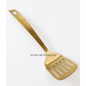 Juego de cubiertos chapados en oro de metal de alta calidad de lujo para el uso de utensilios de cocina para el hogar y el hotel a un precio impresionante - Product Image 4